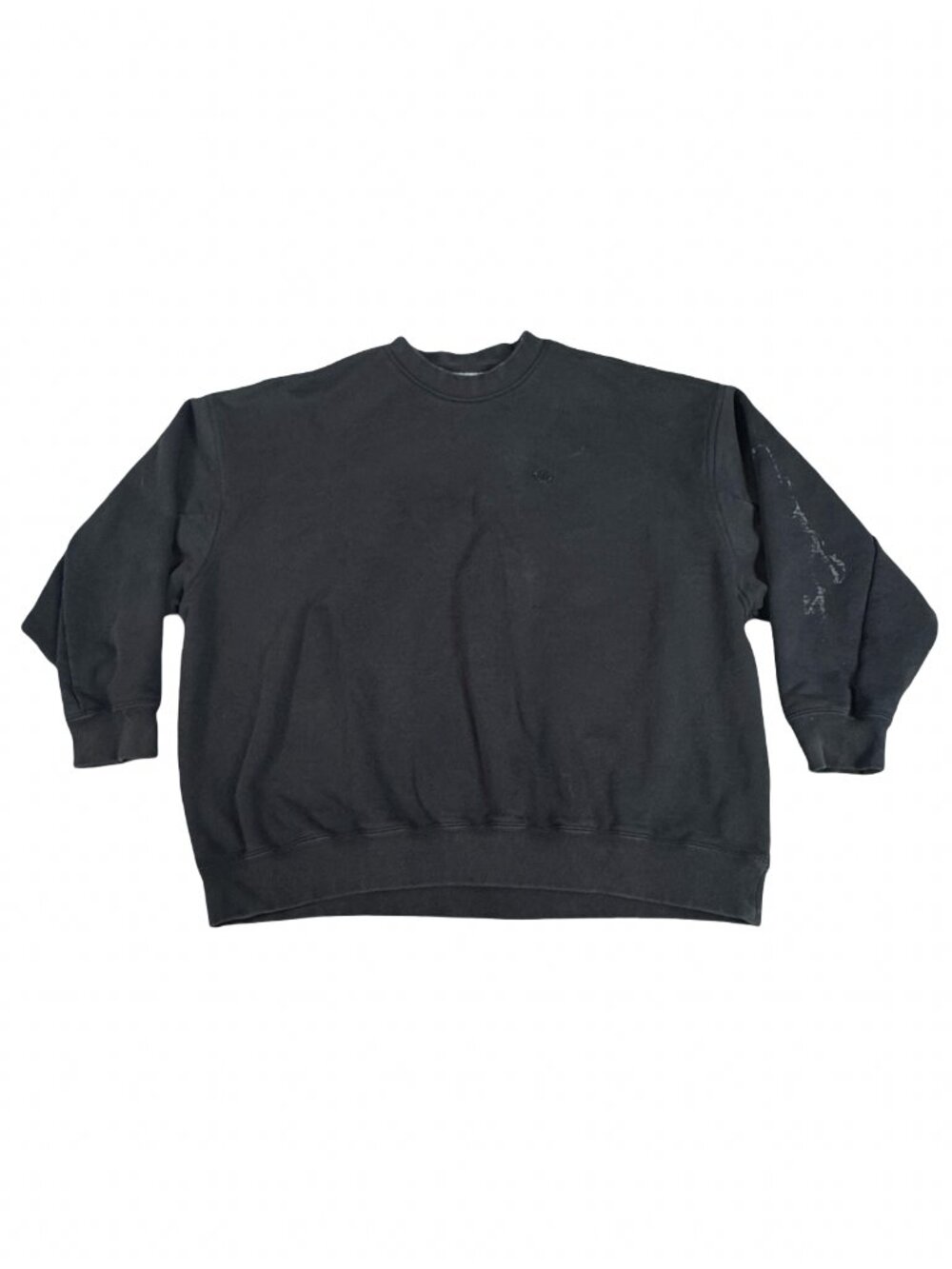 Adidas Black Crewneck Pullover Sweatshirt Medium